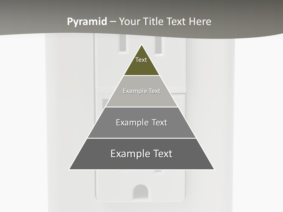 Gfi Outlet With Clipping Path Isolated On White Background PowerPoint Template