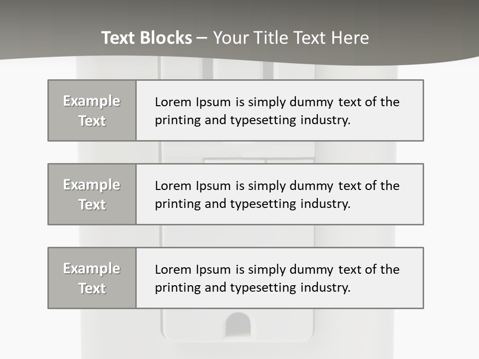 Gfi Outlet With Clipping Path Isolated On White Background PowerPoint Template