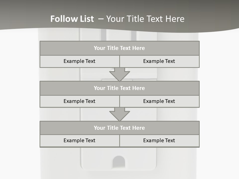 Gfi Outlet With Clipping Path Isolated On White Background PowerPoint Template
