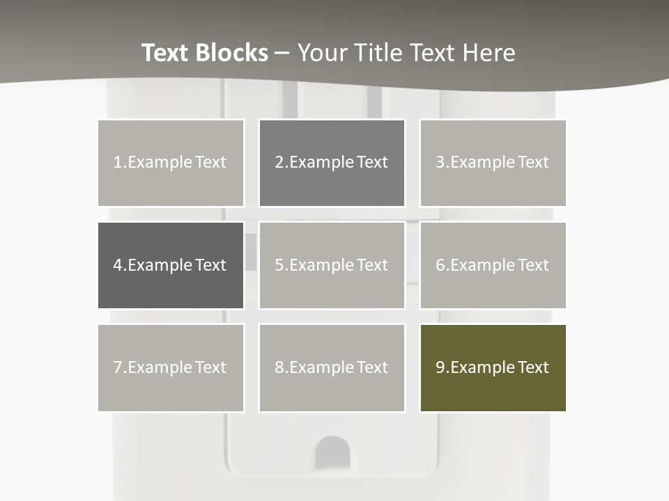 Gfi Outlet With Clipping Path Isolated On White Background PowerPoint Template