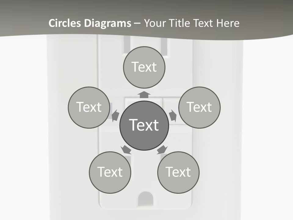 Gfi Outlet With Clipping Path Isolated On White Background PowerPoint Template