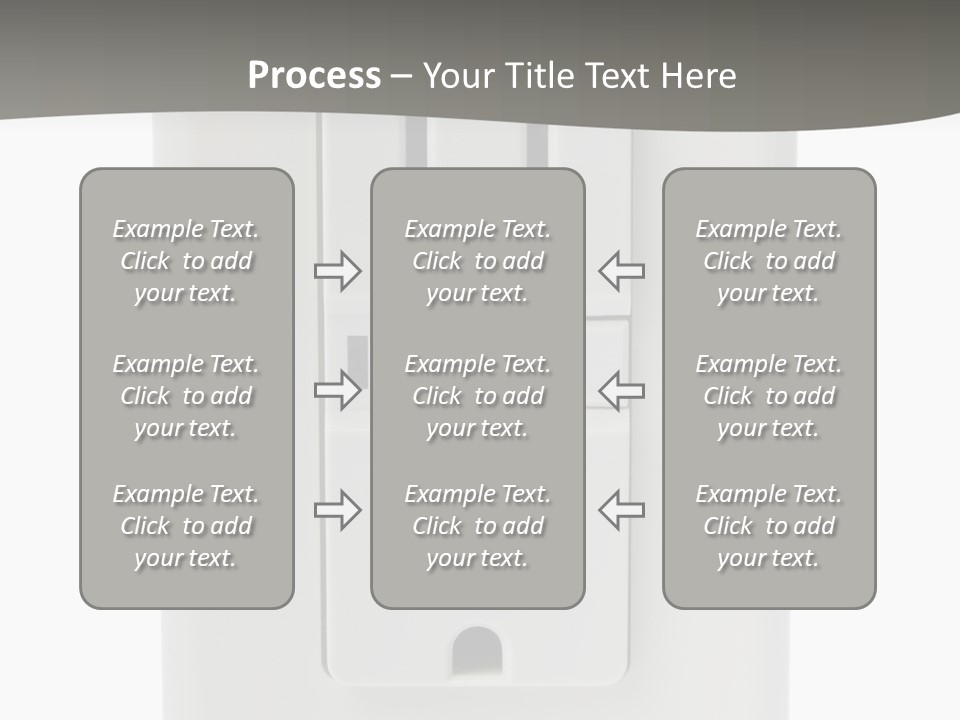 Gfi Outlet With Clipping Path Isolated On White Background PowerPoint Template