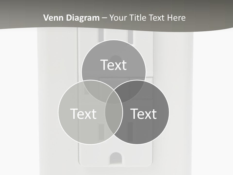 Gfi Outlet With Clipping Path Isolated On White Background PowerPoint Template