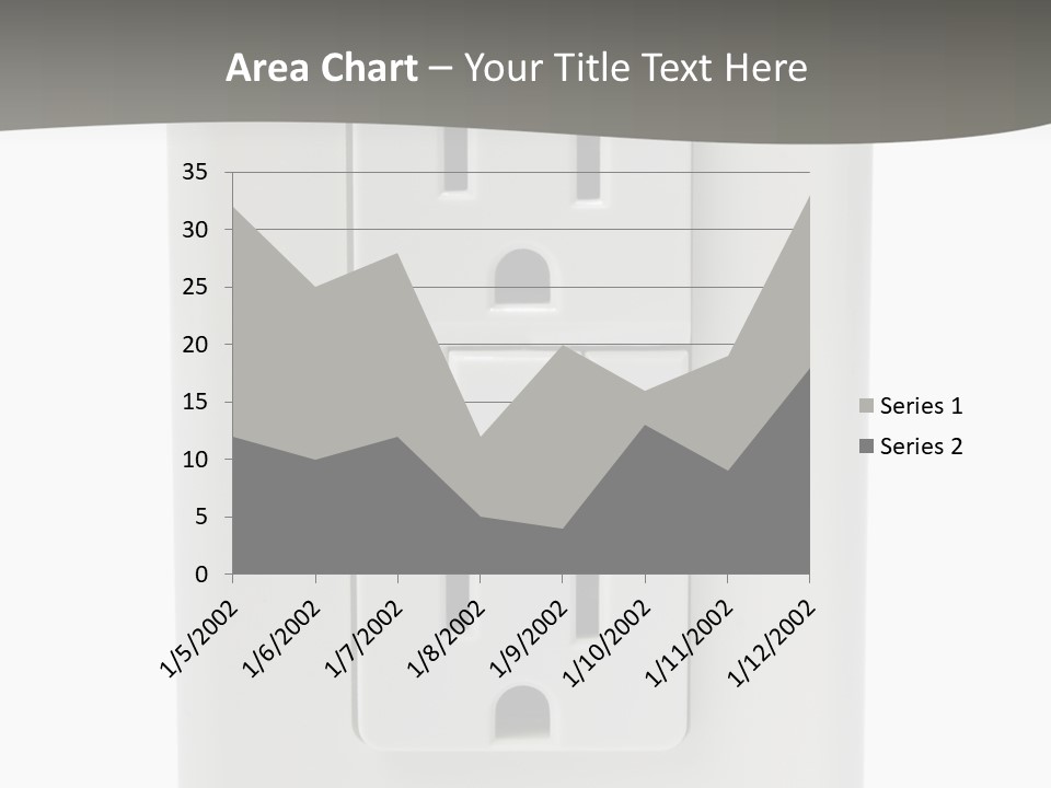 Gfi Outlet With Clipping Path Isolated On White Background PowerPoint Template