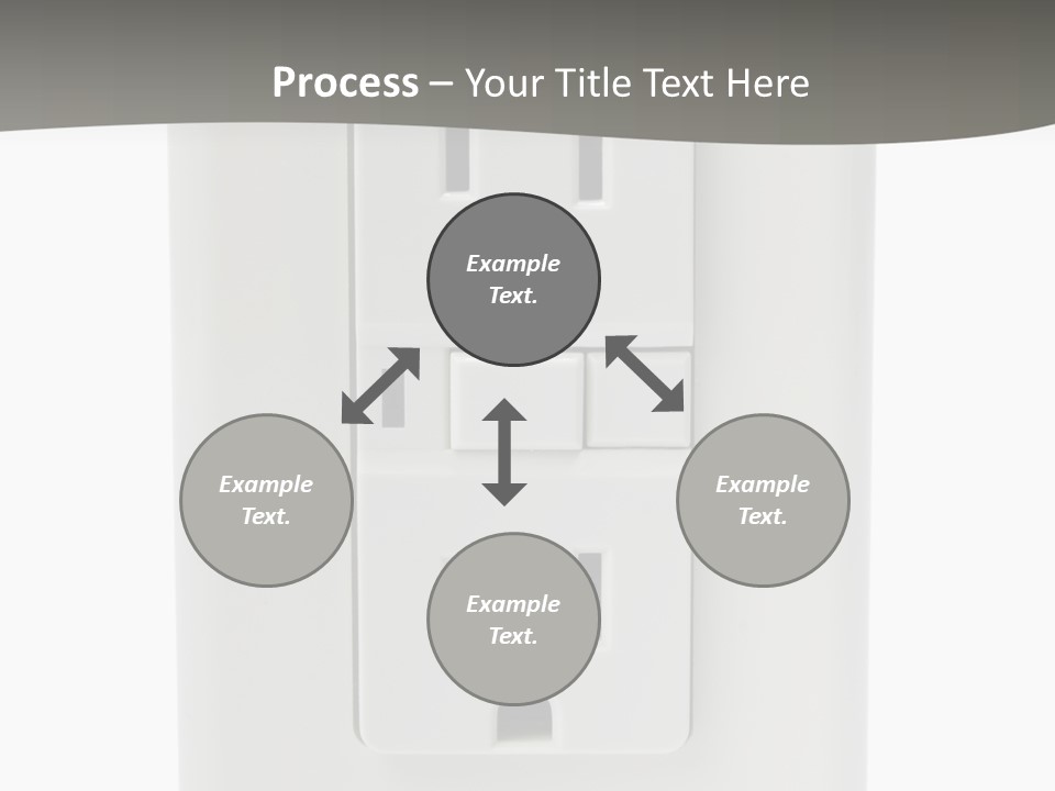Gfi Outlet With Clipping Path Isolated On White Background PowerPoint Template
