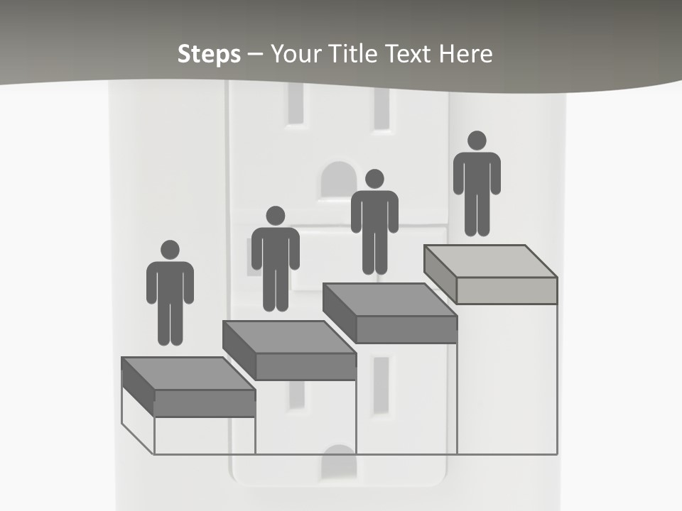 Gfi Outlet With Clipping Path Isolated On White Background PowerPoint Template