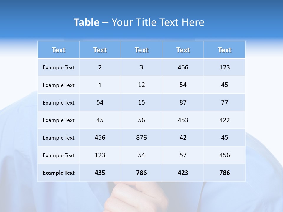 A Man Smiling With His Chin Resting On His Hand PowerPoint Template