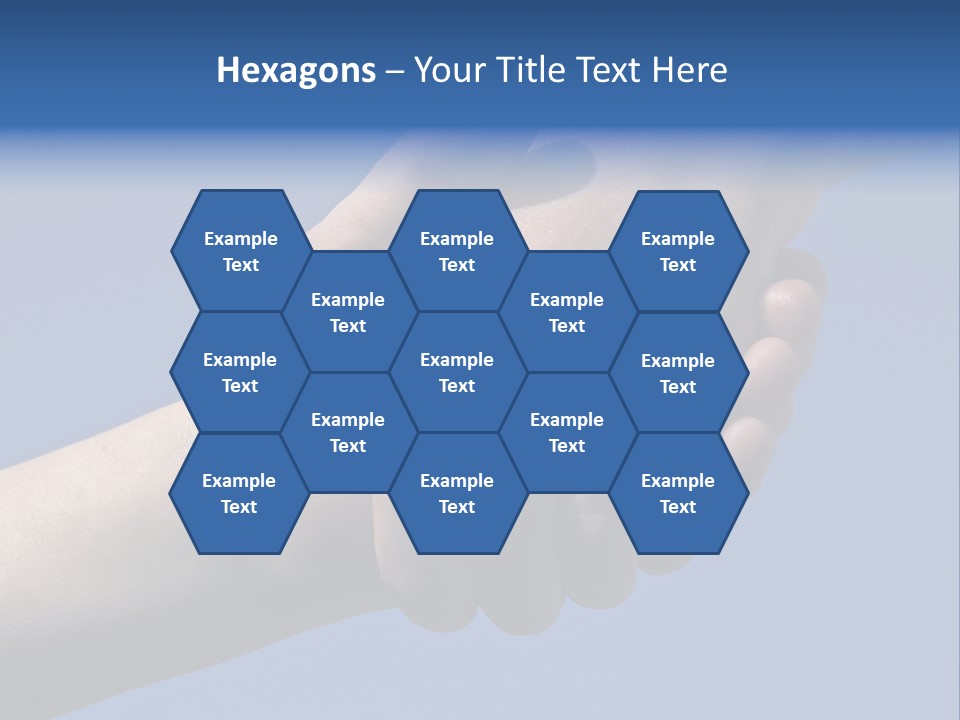 Luxury Kitchen With Granite Topped Island PowerPoint Template