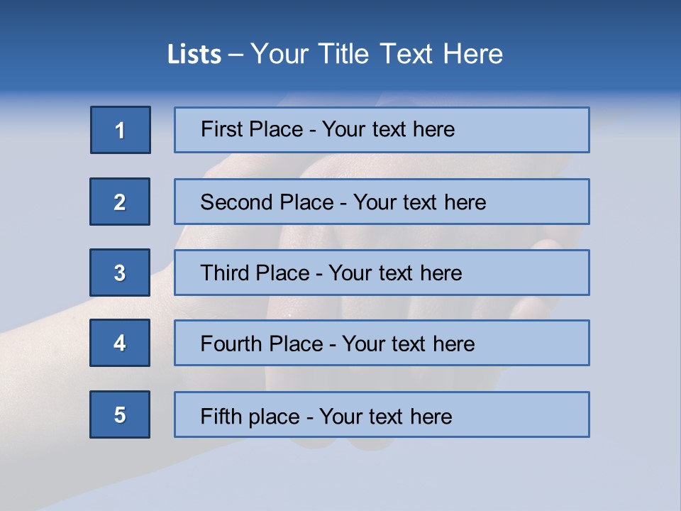 Luxury Kitchen With Granite Topped Island PowerPoint Template