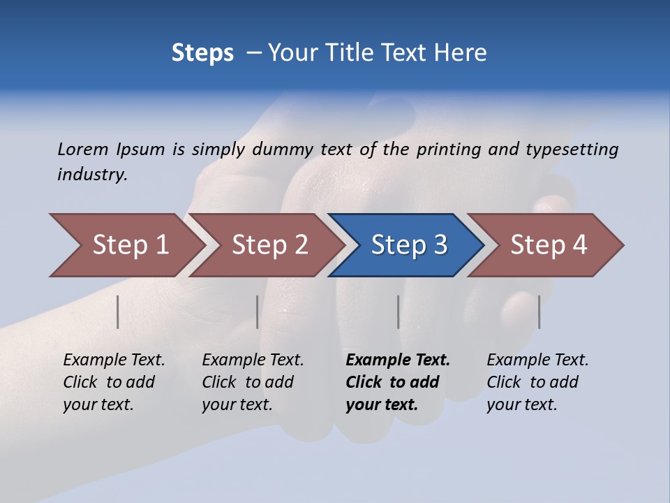 Luxury Kitchen With Granite Topped Island PowerPoint Template
