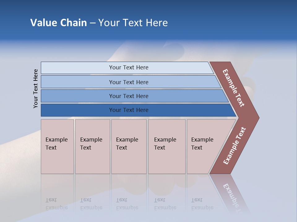 Luxury Kitchen With Granite Topped Island PowerPoint Template