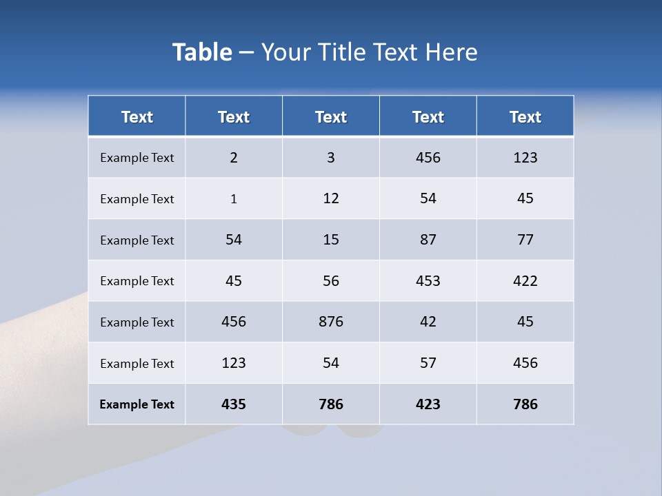 Luxury Kitchen With Granite Topped Island PowerPoint Template