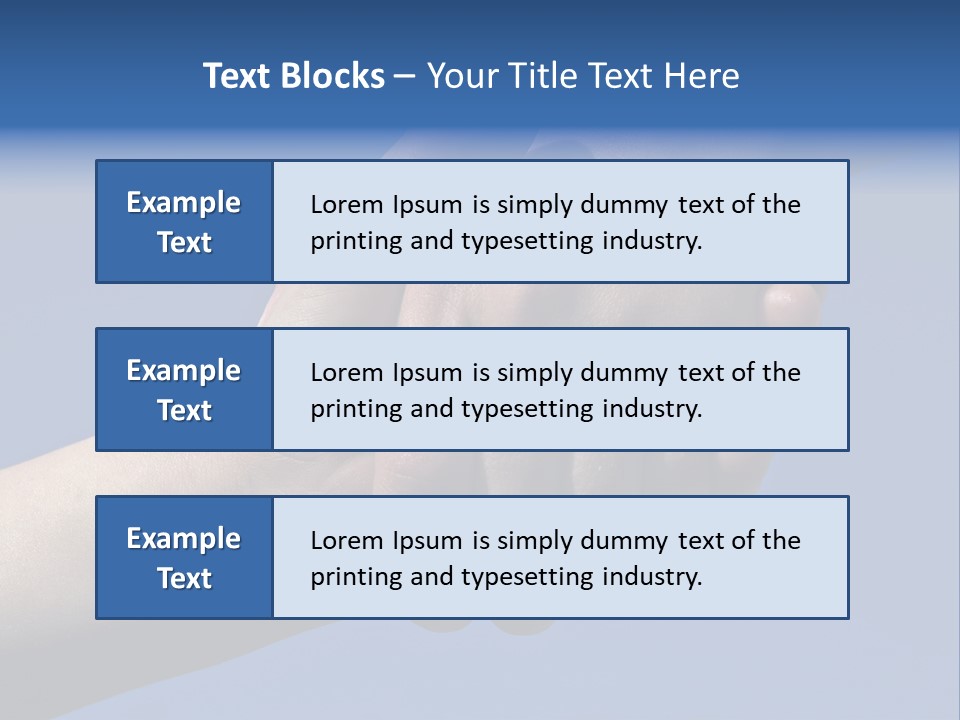 Luxury Kitchen With Granite Topped Island PowerPoint Template
