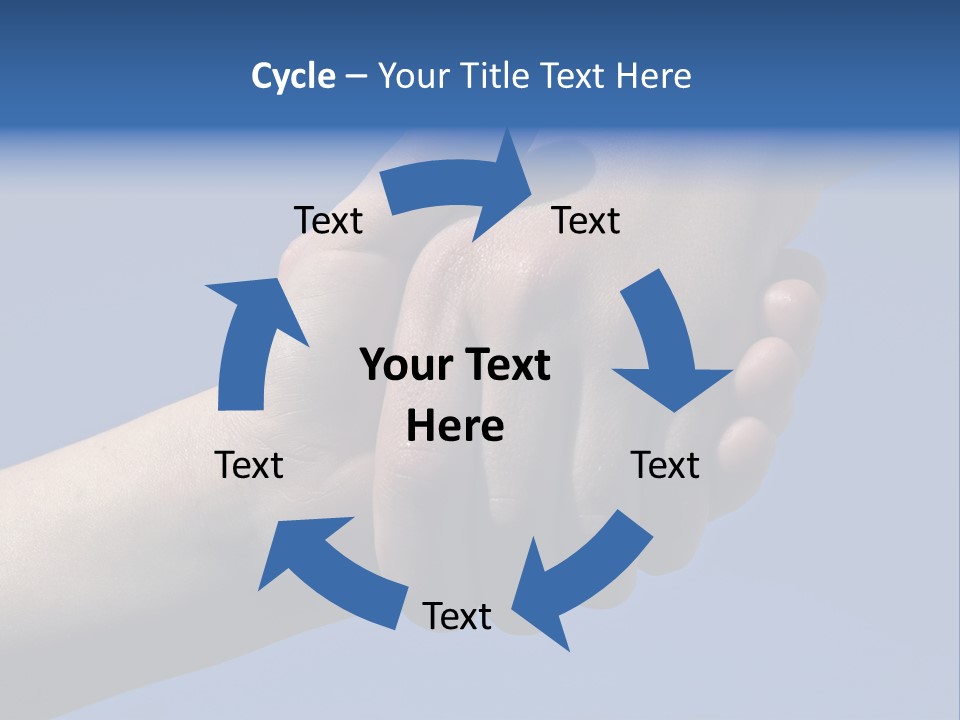 Luxury Kitchen With Granite Topped Island PowerPoint Template