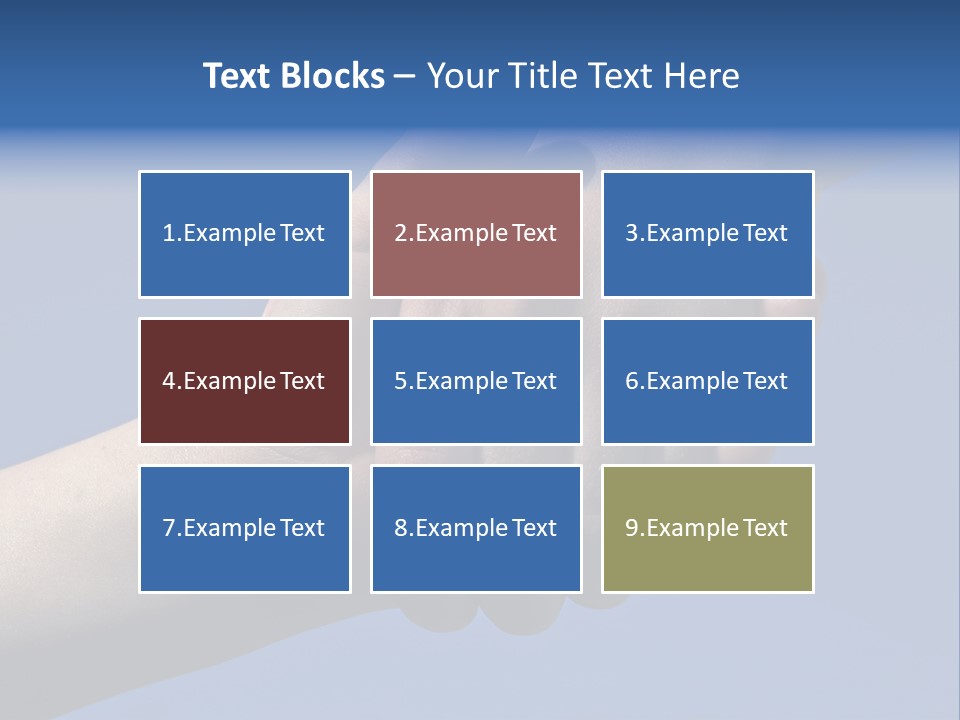 Luxury Kitchen With Granite Topped Island PowerPoint Template