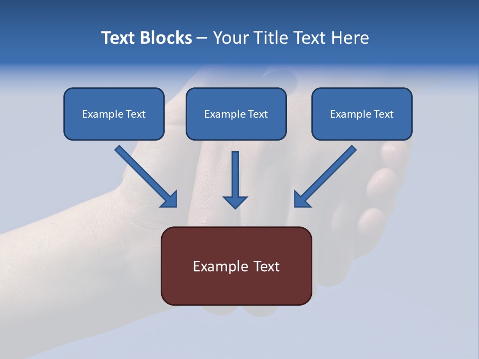 Luxury Kitchen With Granite Topped Island PowerPoint Template