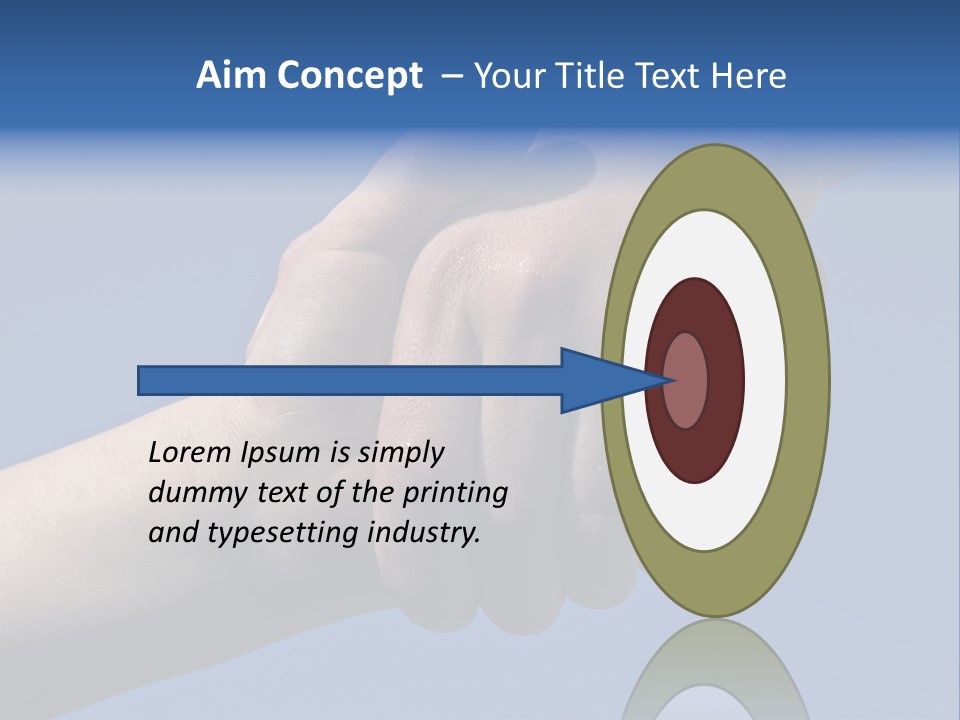 Luxury Kitchen With Granite Topped Island PowerPoint Template