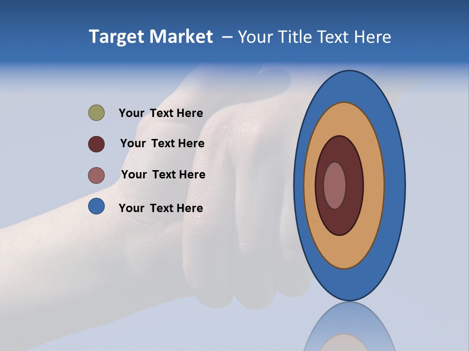 Luxury Kitchen With Granite Topped Island PowerPoint Template