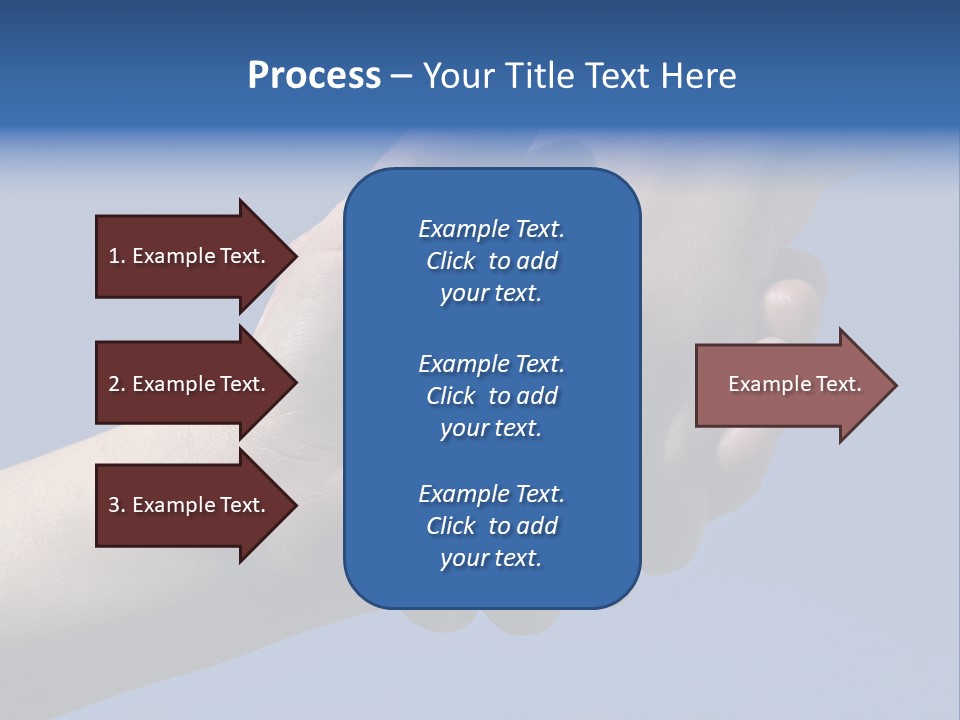 Luxury Kitchen With Granite Topped Island PowerPoint Template