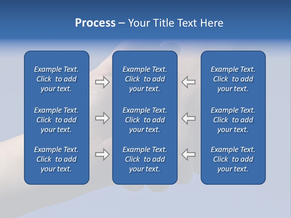 Luxury Kitchen With Granite Topped Island PowerPoint Template