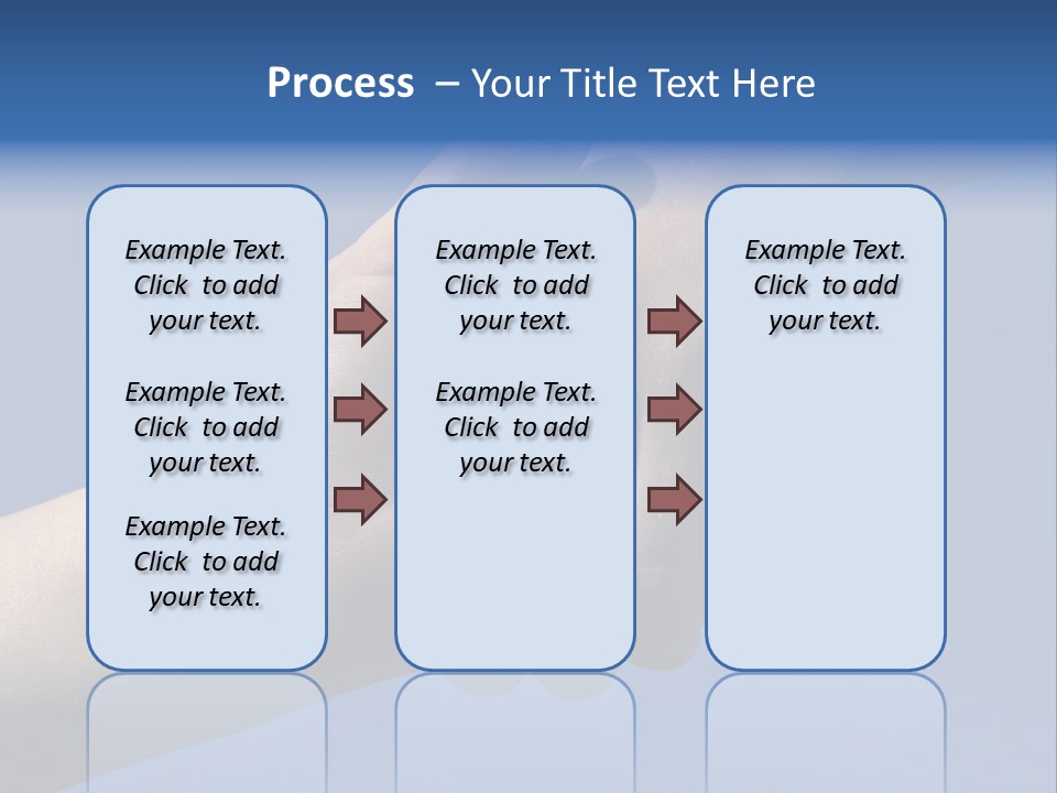 Luxury Kitchen With Granite Topped Island PowerPoint Template