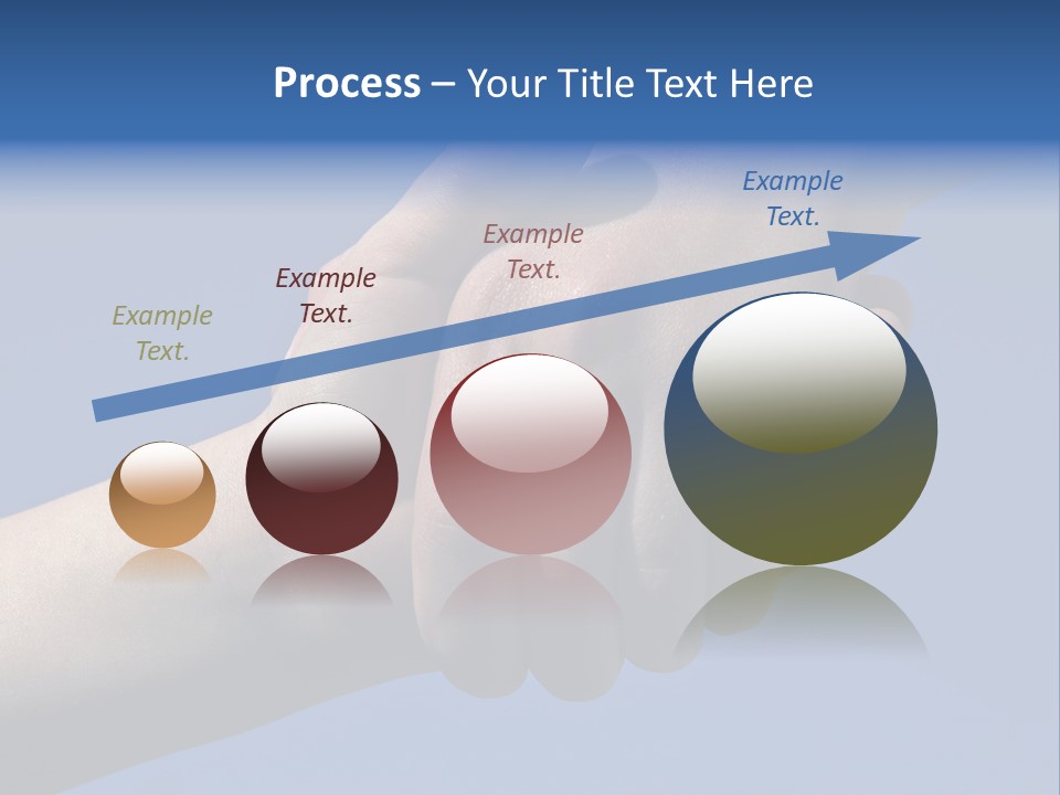 Luxury Kitchen With Granite Topped Island PowerPoint Template