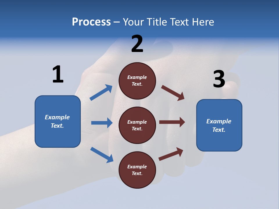 Luxury Kitchen With Granite Topped Island PowerPoint Template