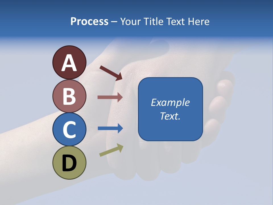 Luxury Kitchen With Granite Topped Island PowerPoint Template