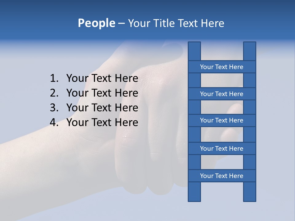 Luxury Kitchen With Granite Topped Island PowerPoint Template