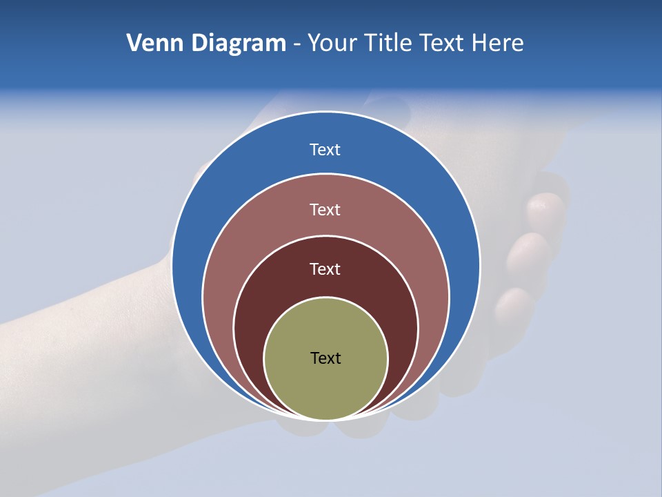 Luxury Kitchen With Granite Topped Island PowerPoint Template