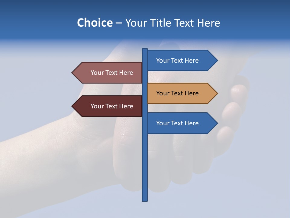 Luxury Kitchen With Granite Topped Island PowerPoint Template