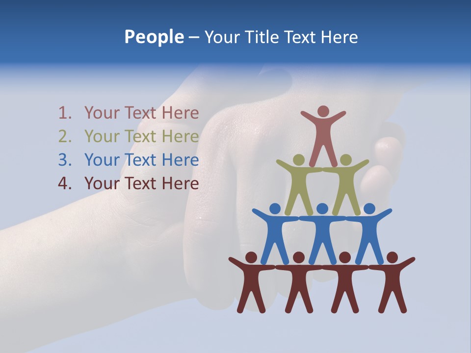 Luxury Kitchen With Granite Topped Island PowerPoint Template