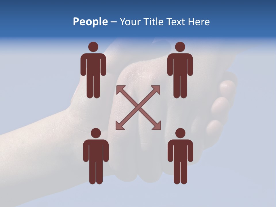 Luxury Kitchen With Granite Topped Island PowerPoint Template