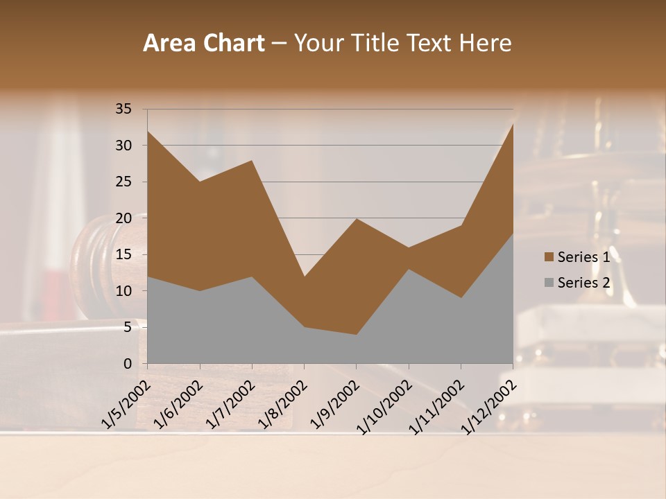Legal Concept Still Life In A Courtroom With American And Californian Flags In The Background PowerPoint Template