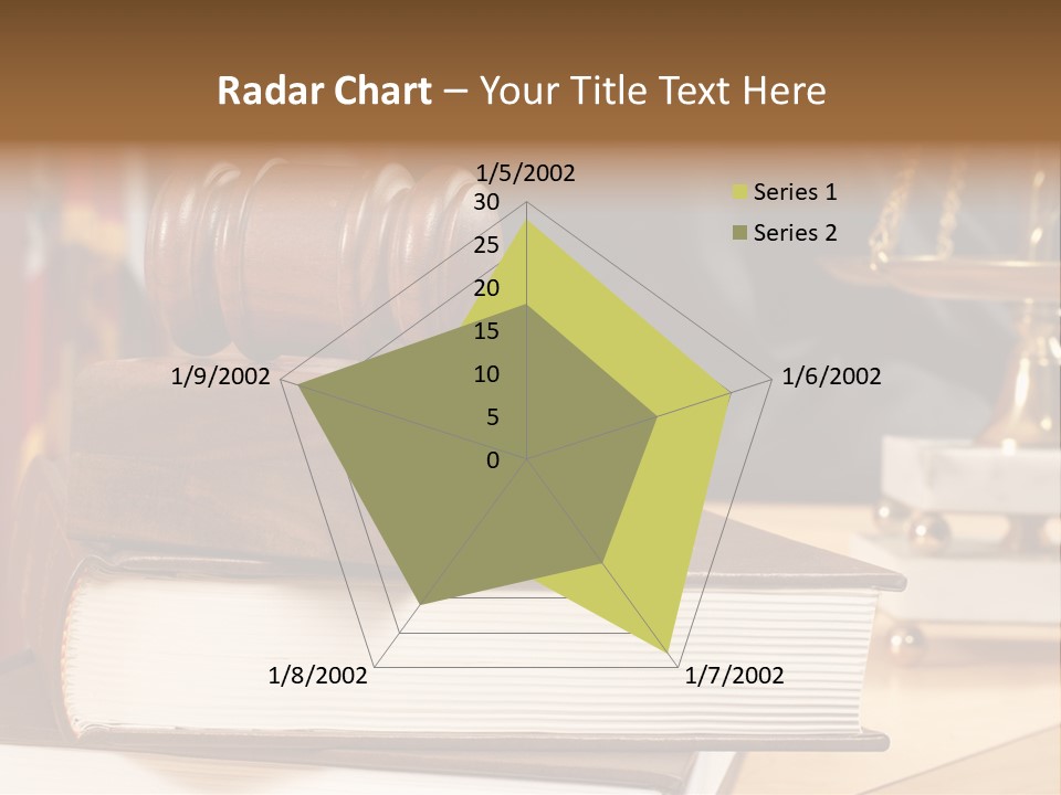 Books And Legal Research In The Courthouse PowerPoint Template