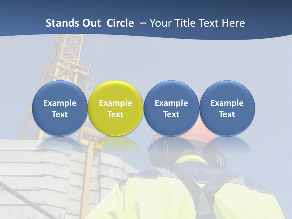 Summer Street Cafe With Grape Leaves Frame PowerPoint Template