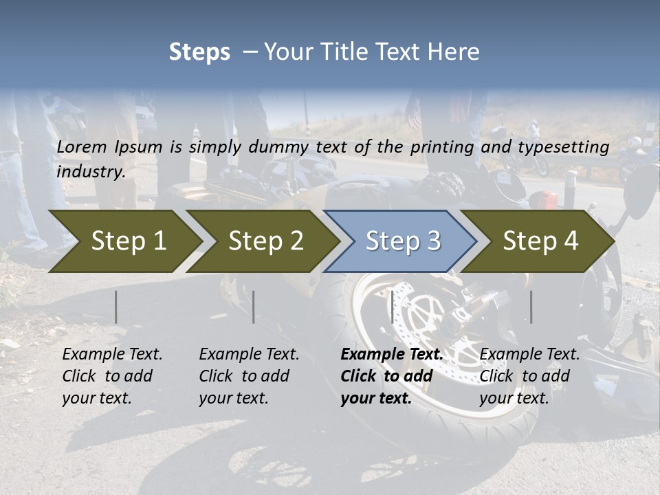 Motorcycle Accident PowerPoint Template