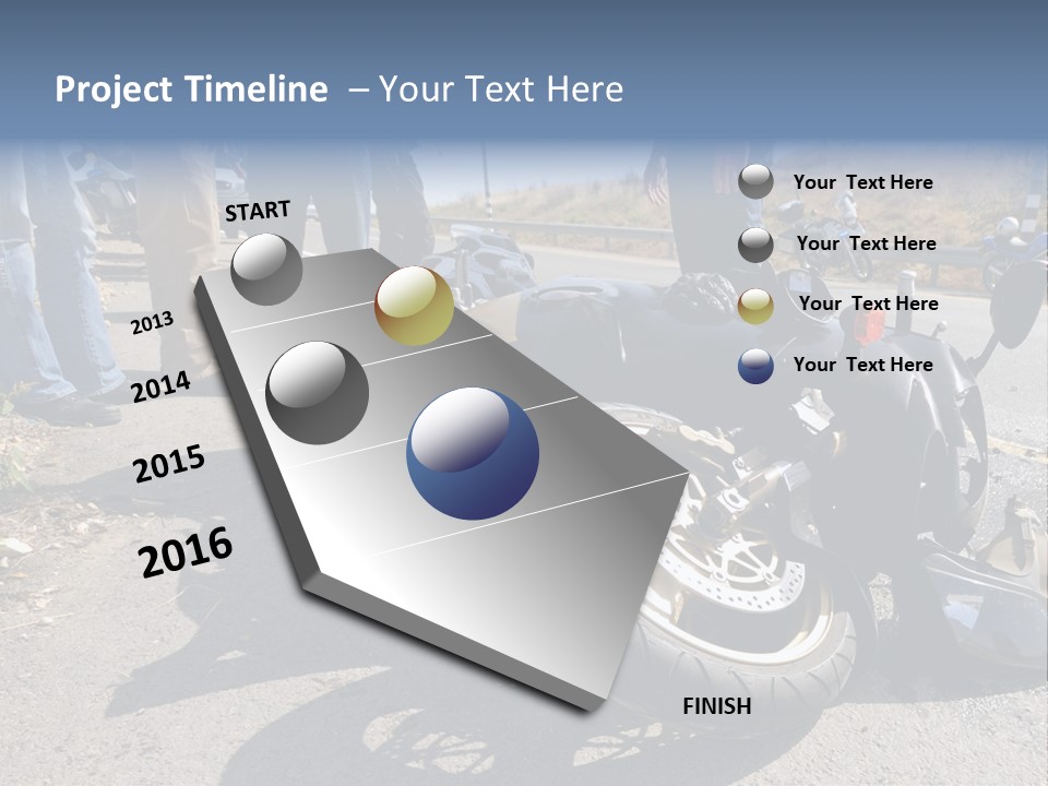 Motorcycle Accident PowerPoint Template