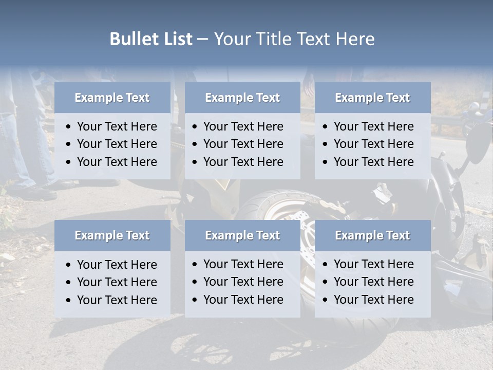 Motorcycle Accident PowerPoint Template