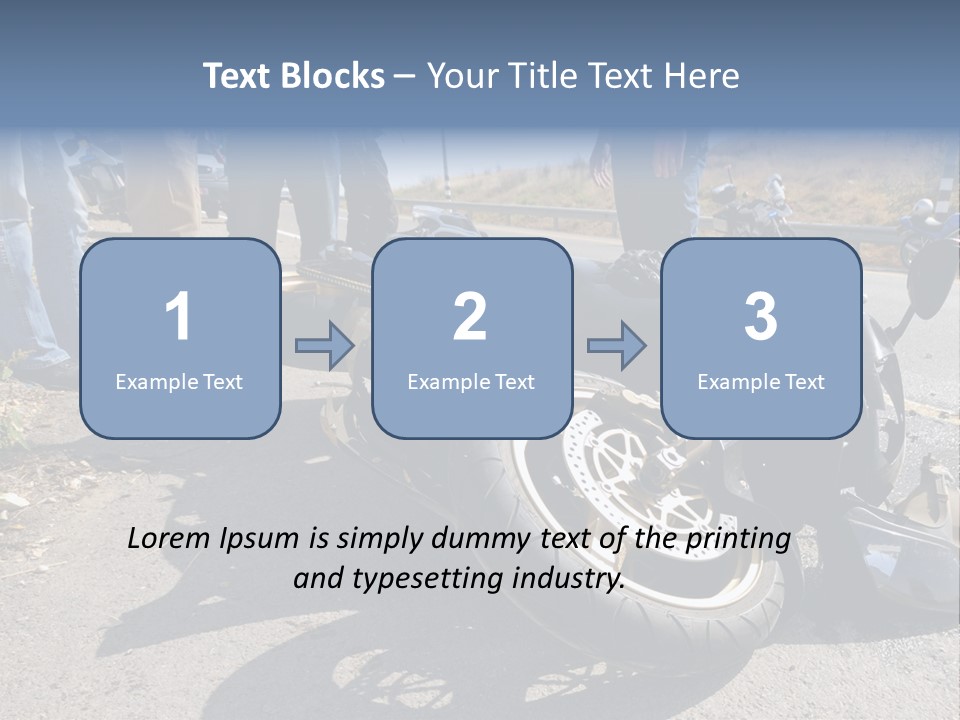 Motorcycle Accident PowerPoint Template