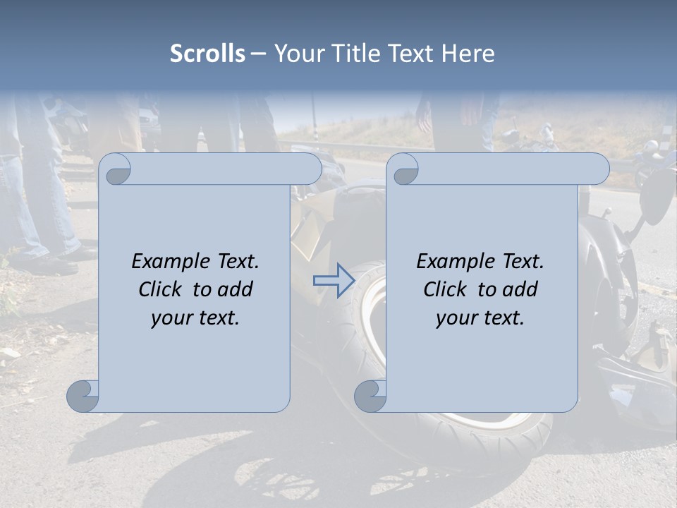 Motorcycle Accident PowerPoint Template
