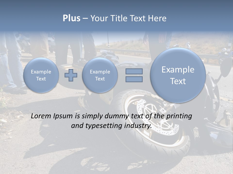 Motorcycle Accident PowerPoint Template