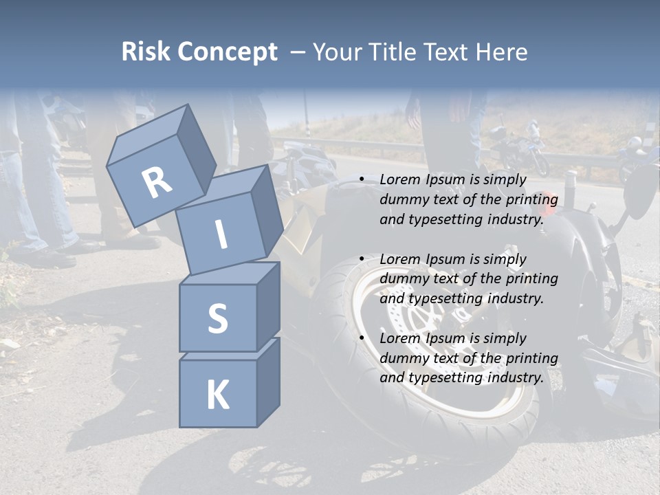Motorcycle Accident PowerPoint Template