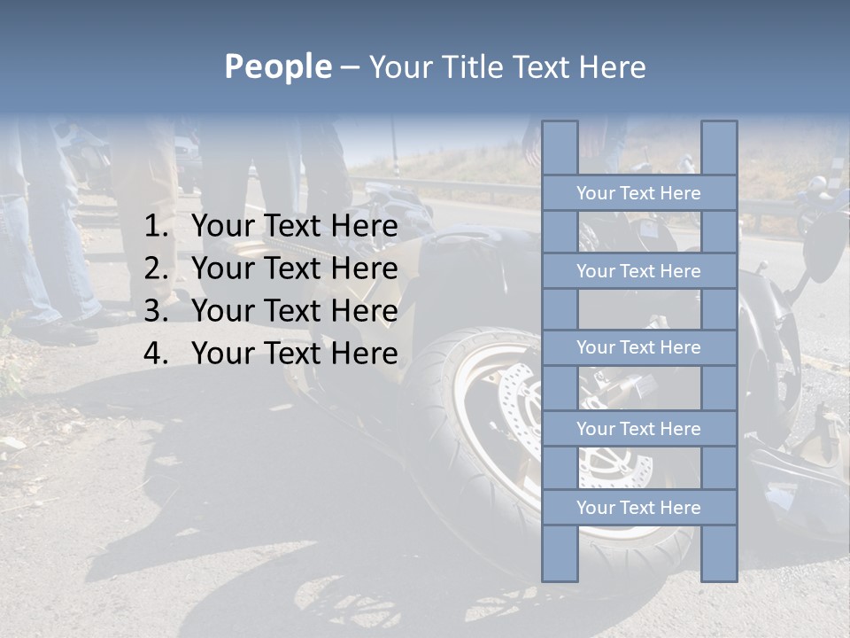 Motorcycle Accident PowerPoint Template
