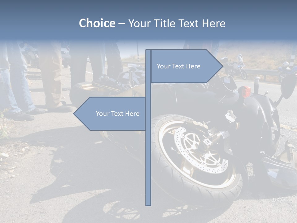 Motorcycle Accident PowerPoint Template