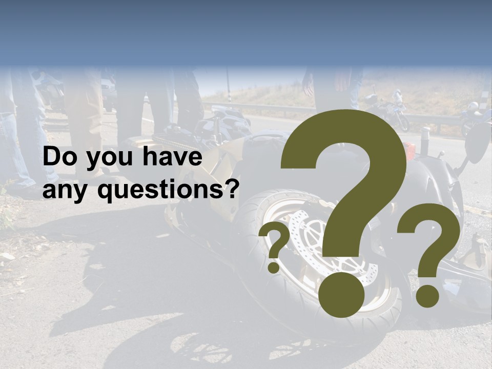 Motorcycle Accident PowerPoint Template