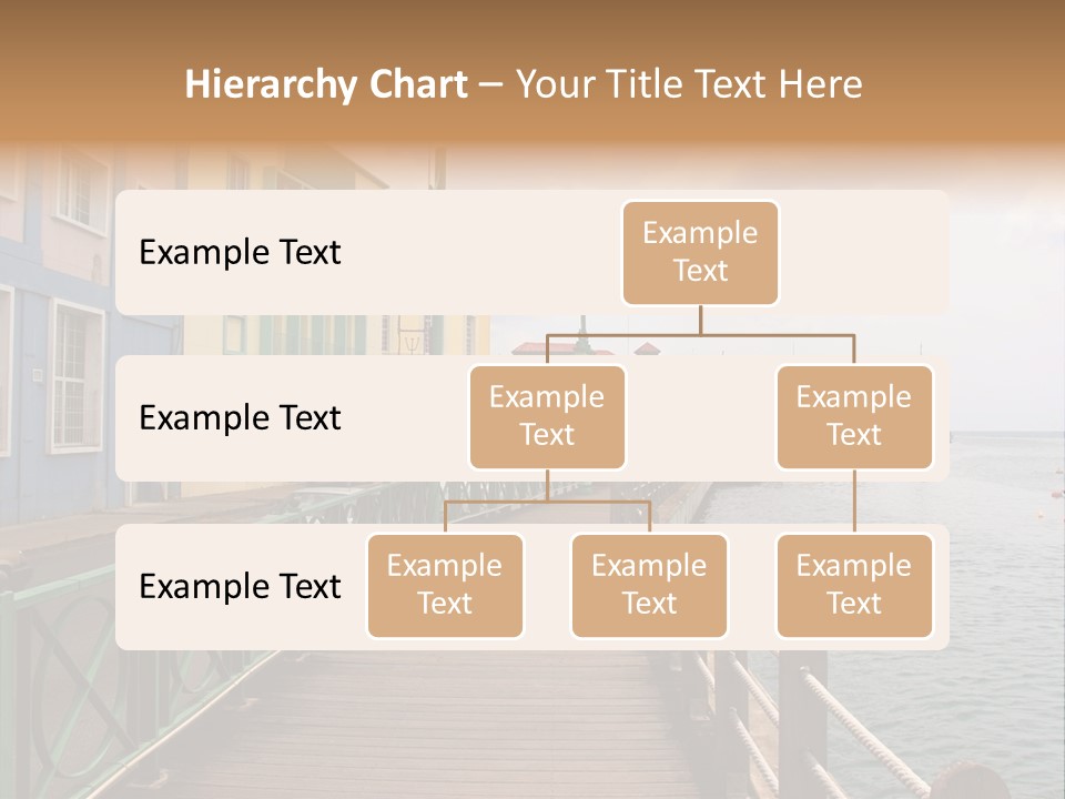 Promenade In Bridgetown, Barbados PowerPoint Template