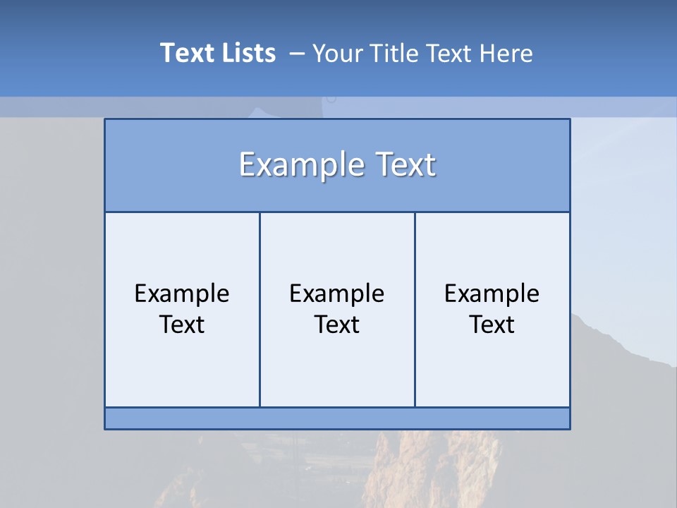 Climber Rappelling PowerPoint Template