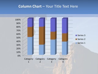 Climber Rappelling PowerPoint Template