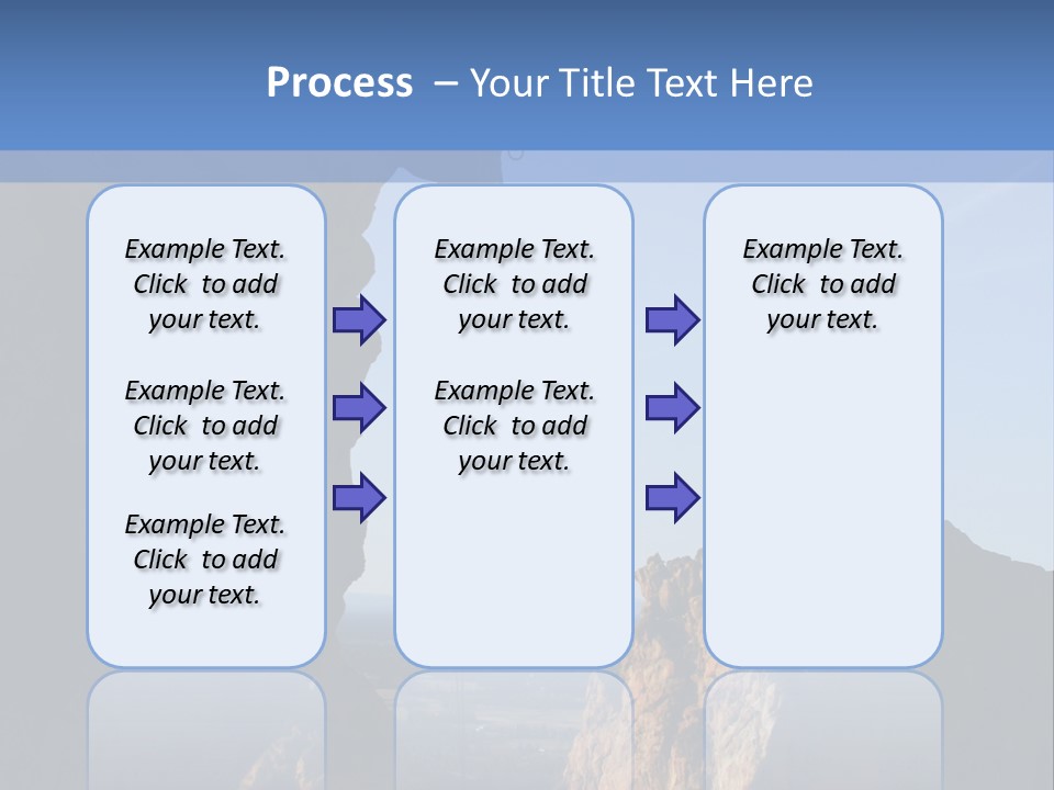 Climber Rappelling PowerPoint Template